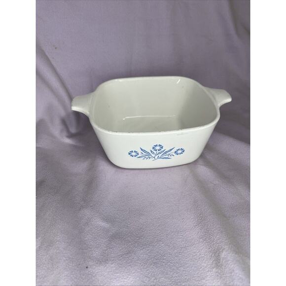 Corningware Blue Cornflower P-43-B Dish 2 3/4 Cup - Picture 1 of 3